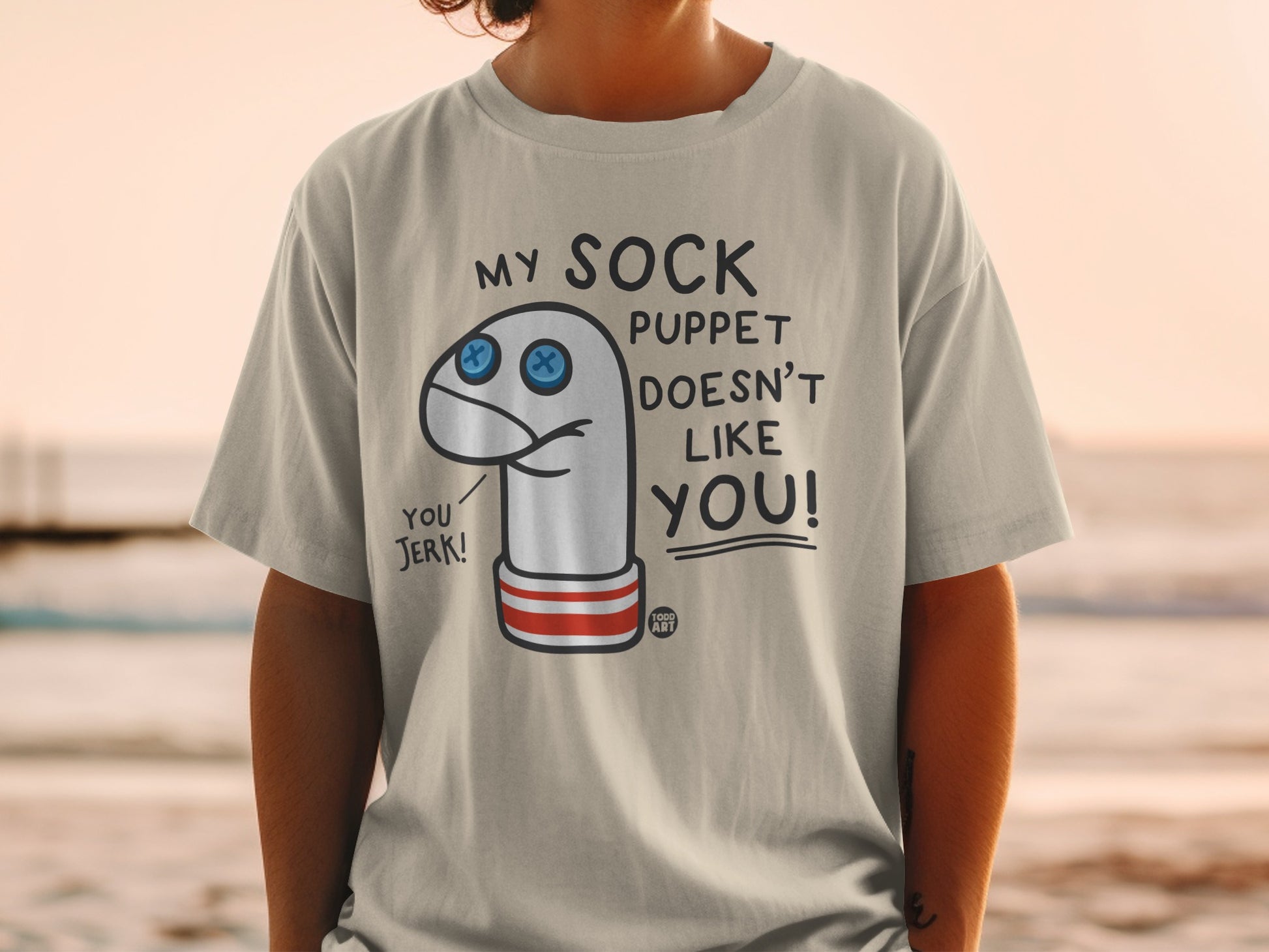 My Sock Puppet Doesn't Like You You Jerk product type