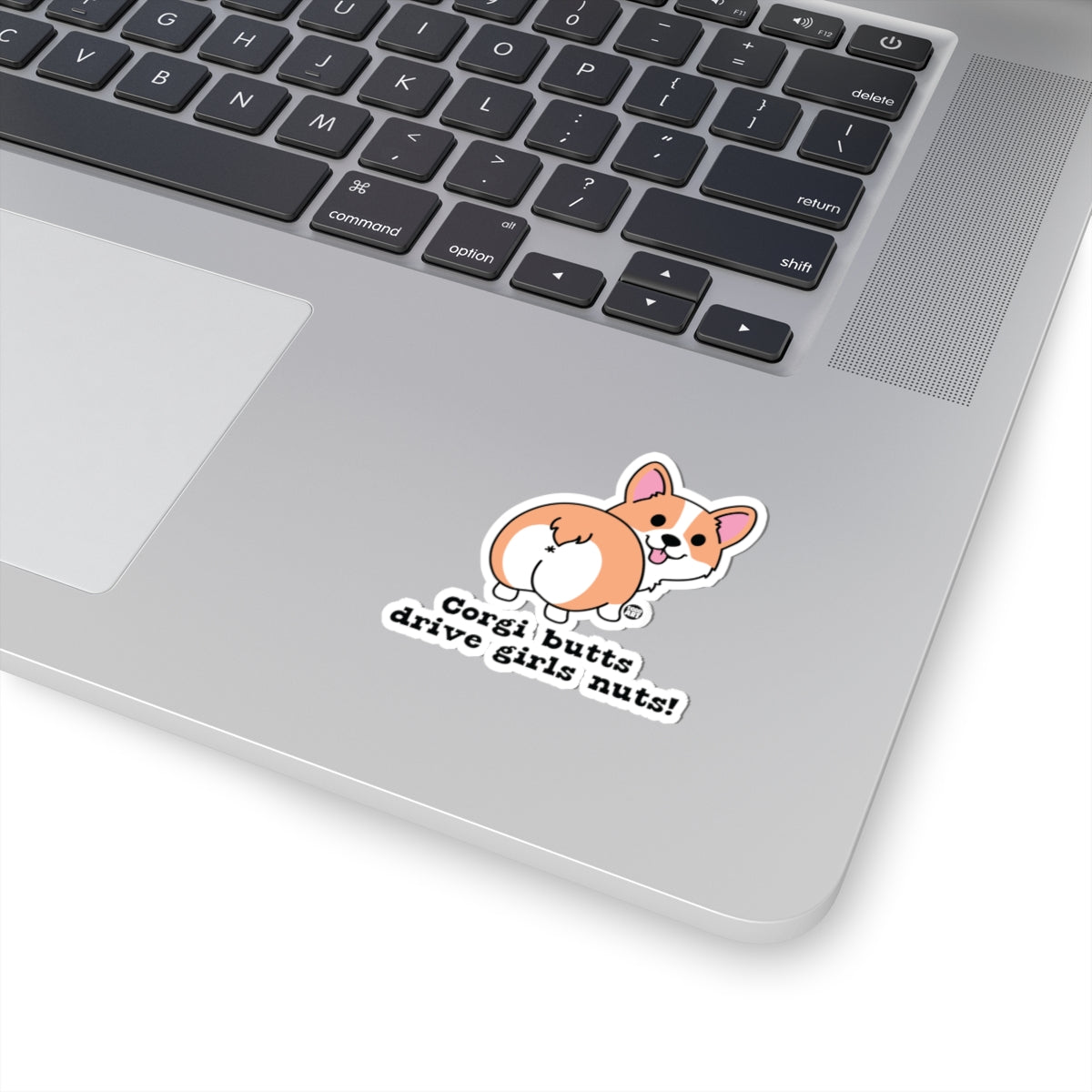Corgi ButtTodd Art Sticker
