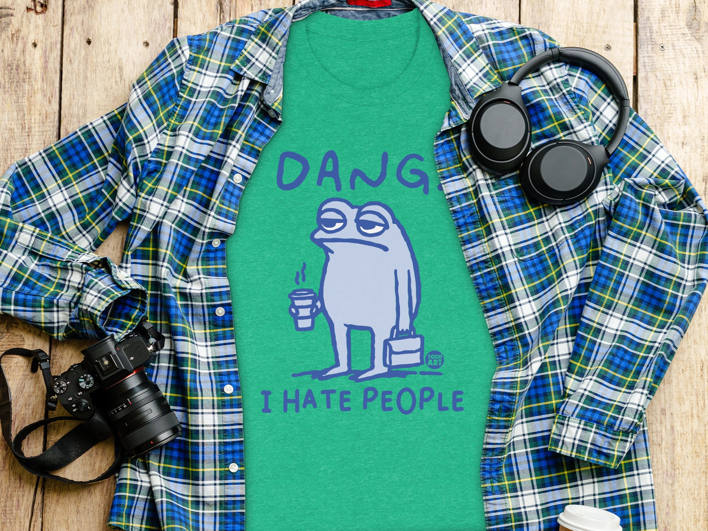 Dang I Hate People Graphic T-Shirt Product