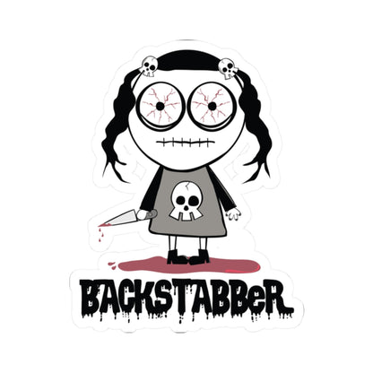 Backstabber Todd Art Sticker