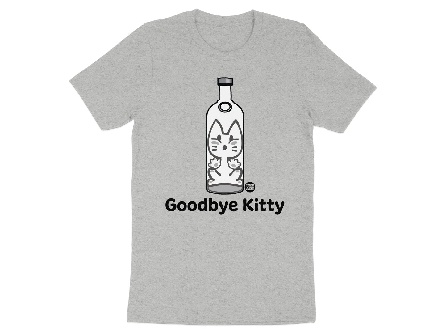 Goodbye Kitty Graphic Tee Shirt