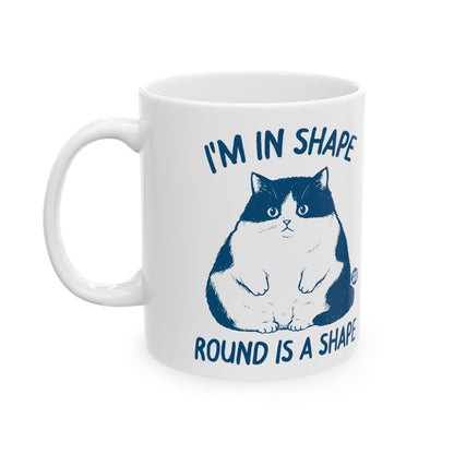Fitness Cat Todd Art Mug