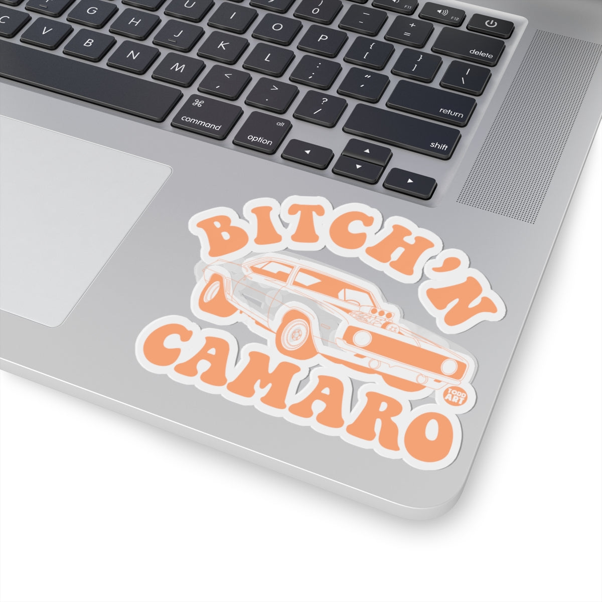 Bitchin' CamaroTodd Art Sticker