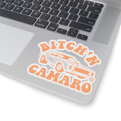 Bitchin' CamaroTodd Art Sticker