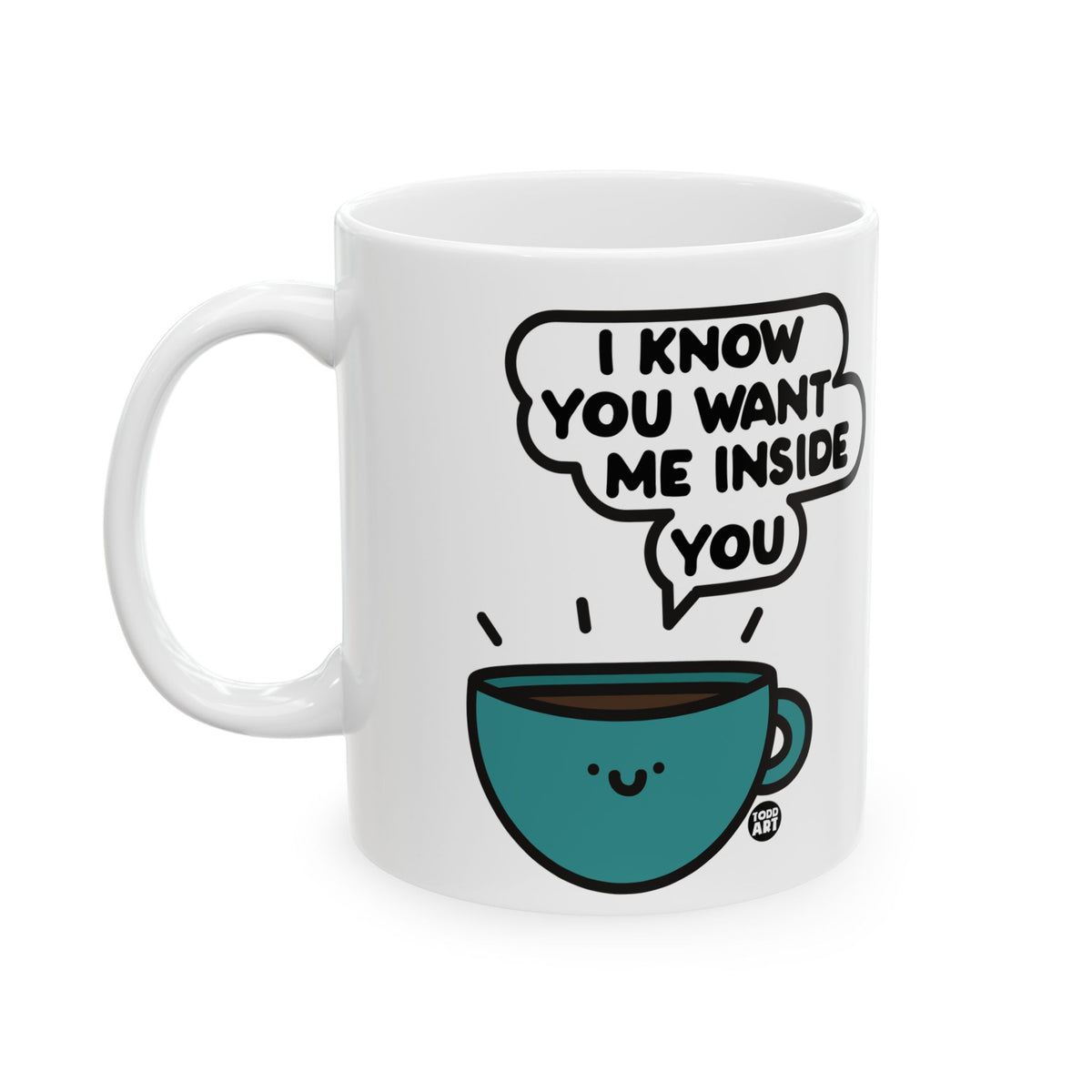 Coffee Thoughts Todd Art Mug