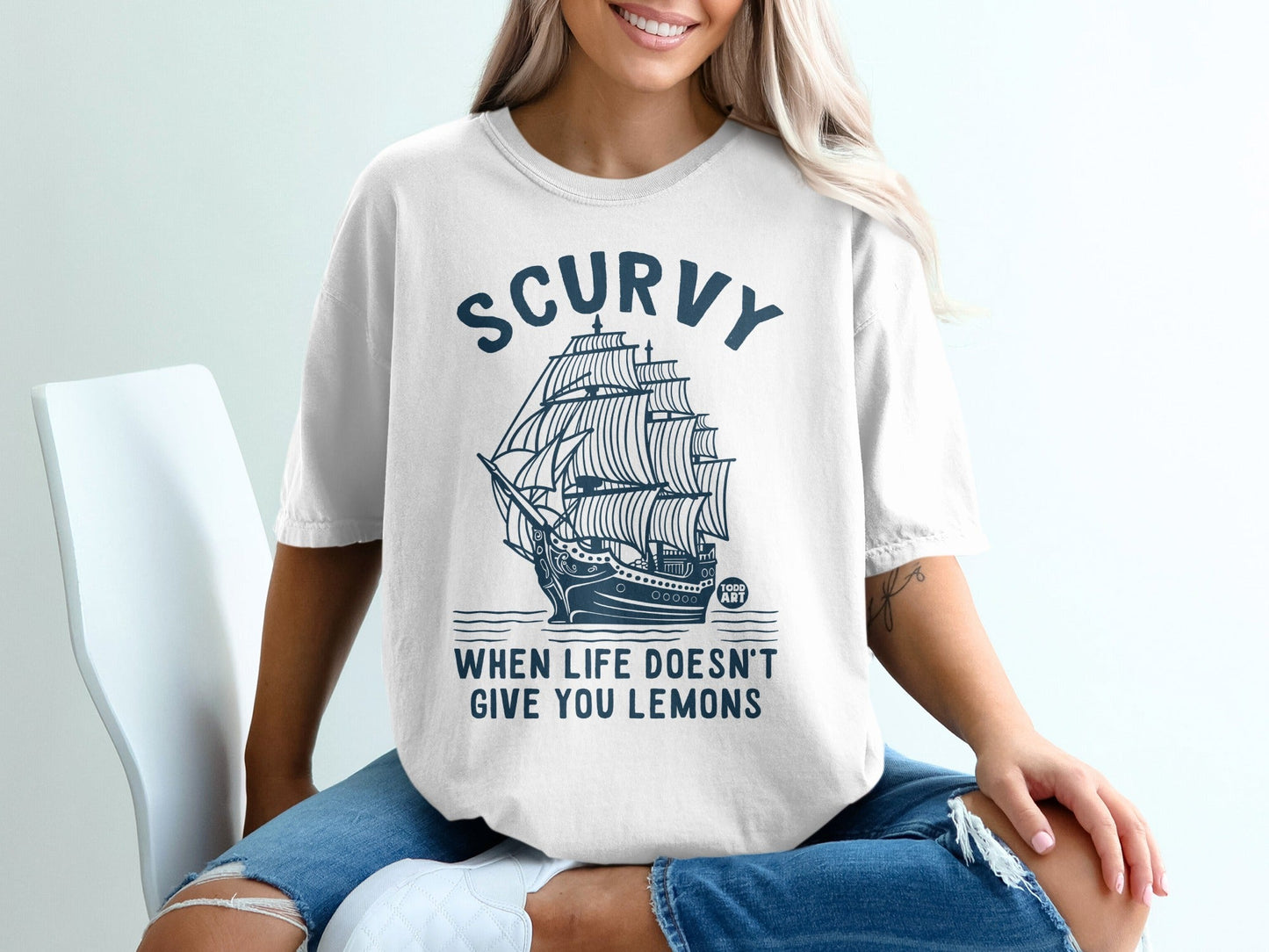 SCURVY When Life Doesn't Give You Lemons T-Shirt