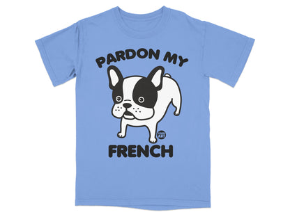 Pardon My French Cute French Bulldog Graphic T-Shirt