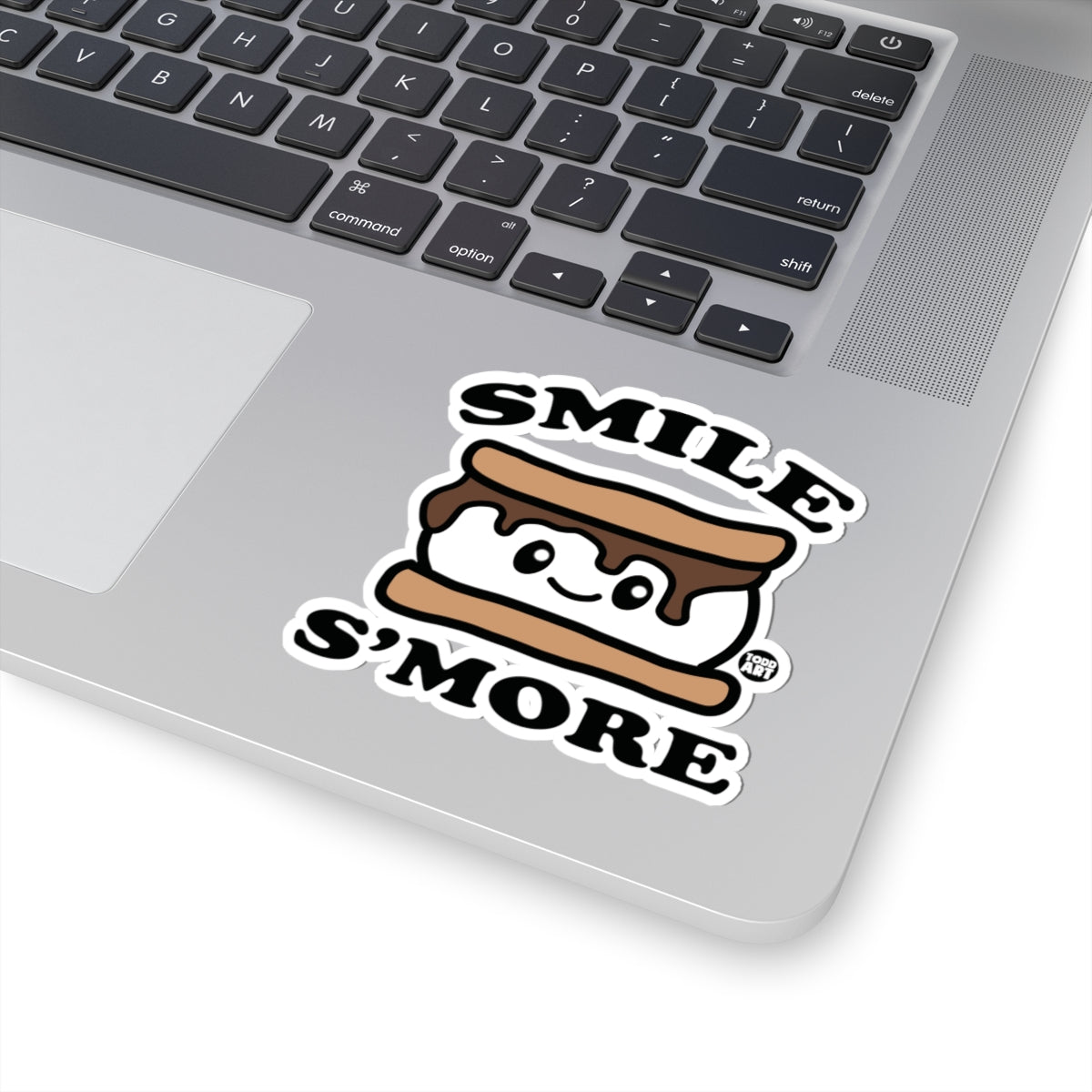 Smile S'moreTodd Art Sticker