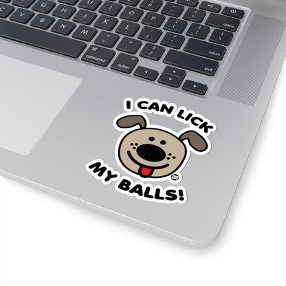 Happy Dog FaceTodd Art Sticker
