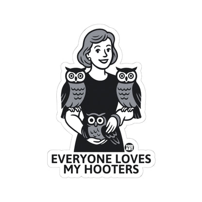 Owl LadyTodd Art Sticker