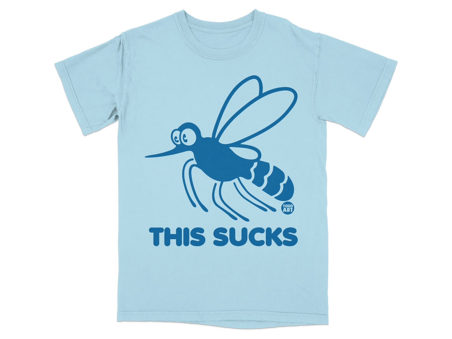 This Sucks Mosquito Funny Graphic Tee Shirt