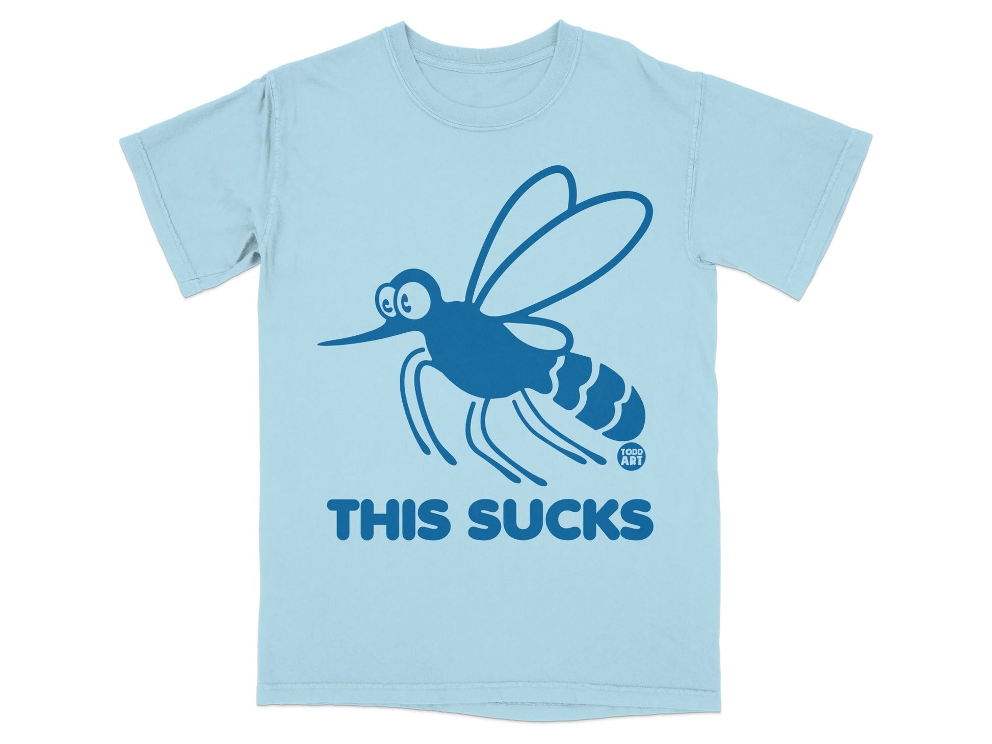 This Sucks Mosquito Funny Graphic Tee Shirt
