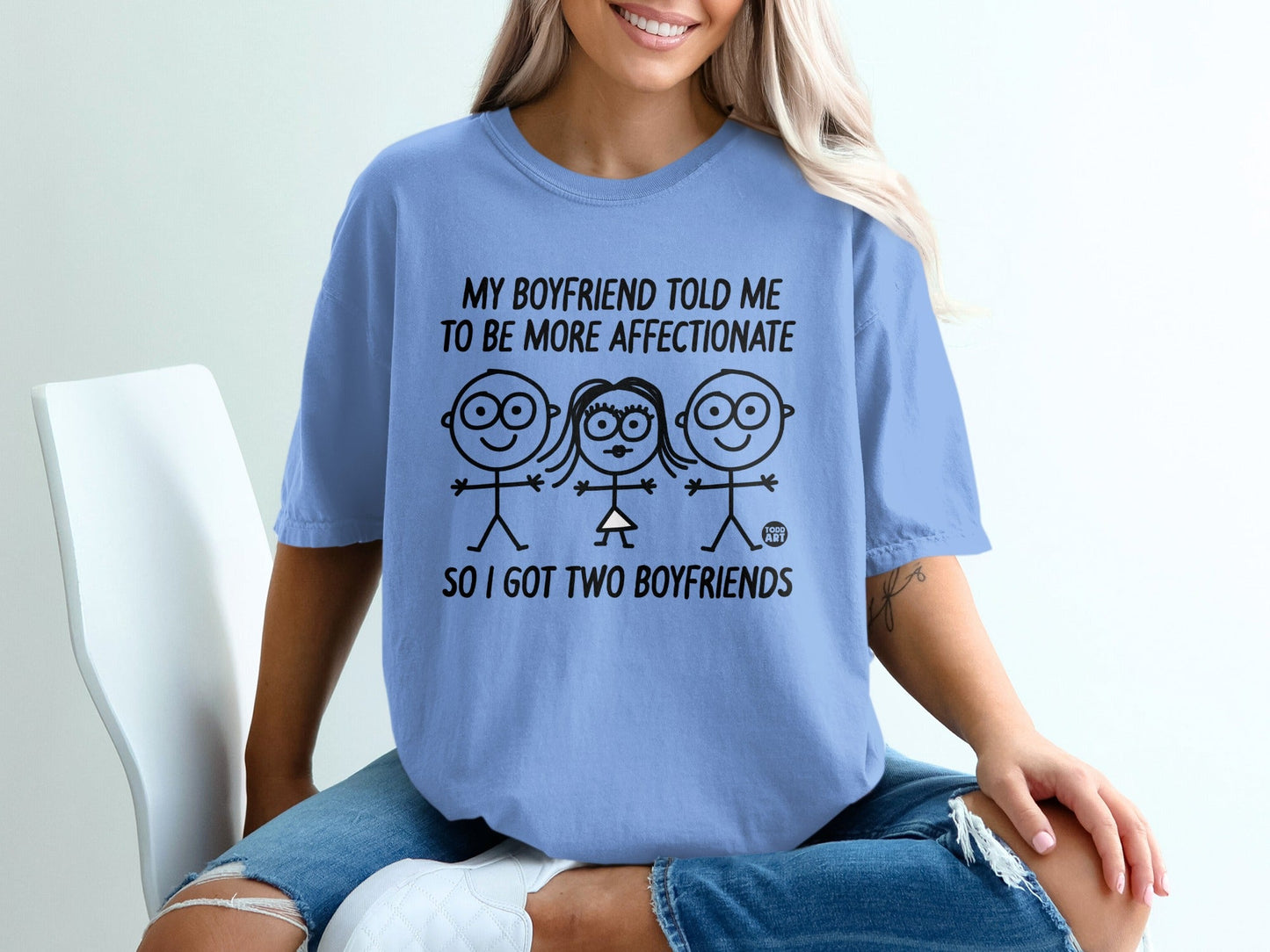 My Boyfriend Told Me To Be More Affectionate T-shirt