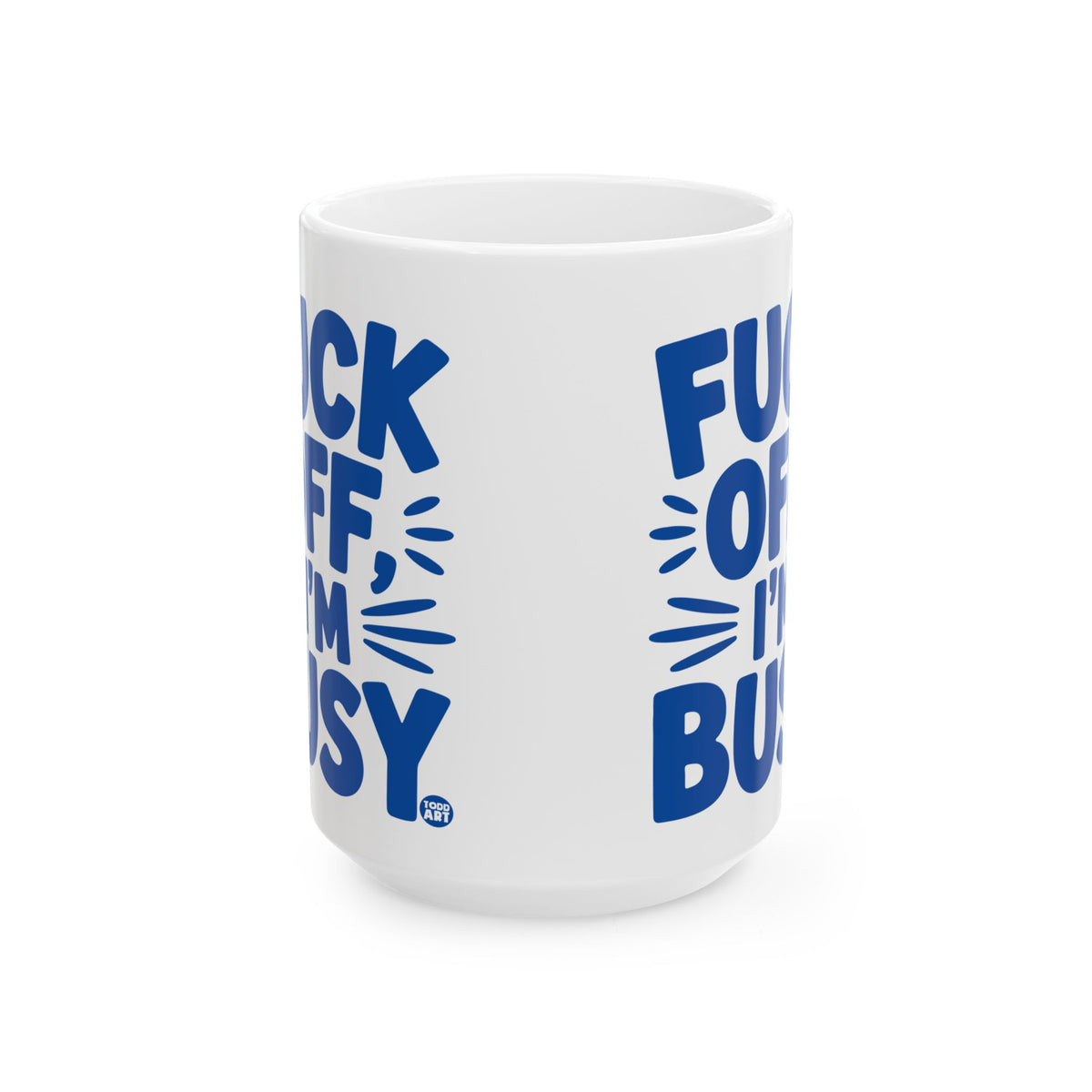 Busy Vibes Todd Art Mug