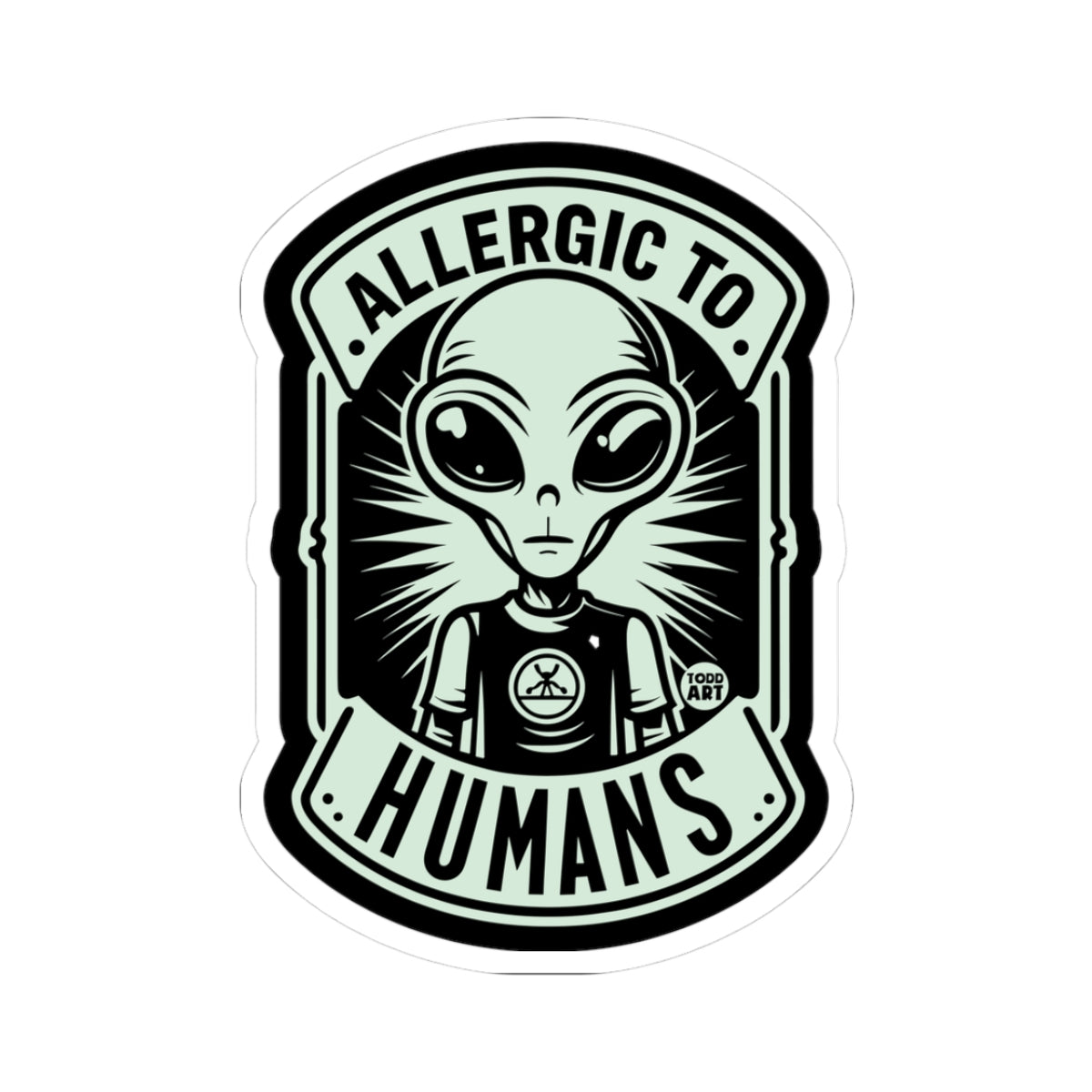 allergic-to-humans-alien-sticker