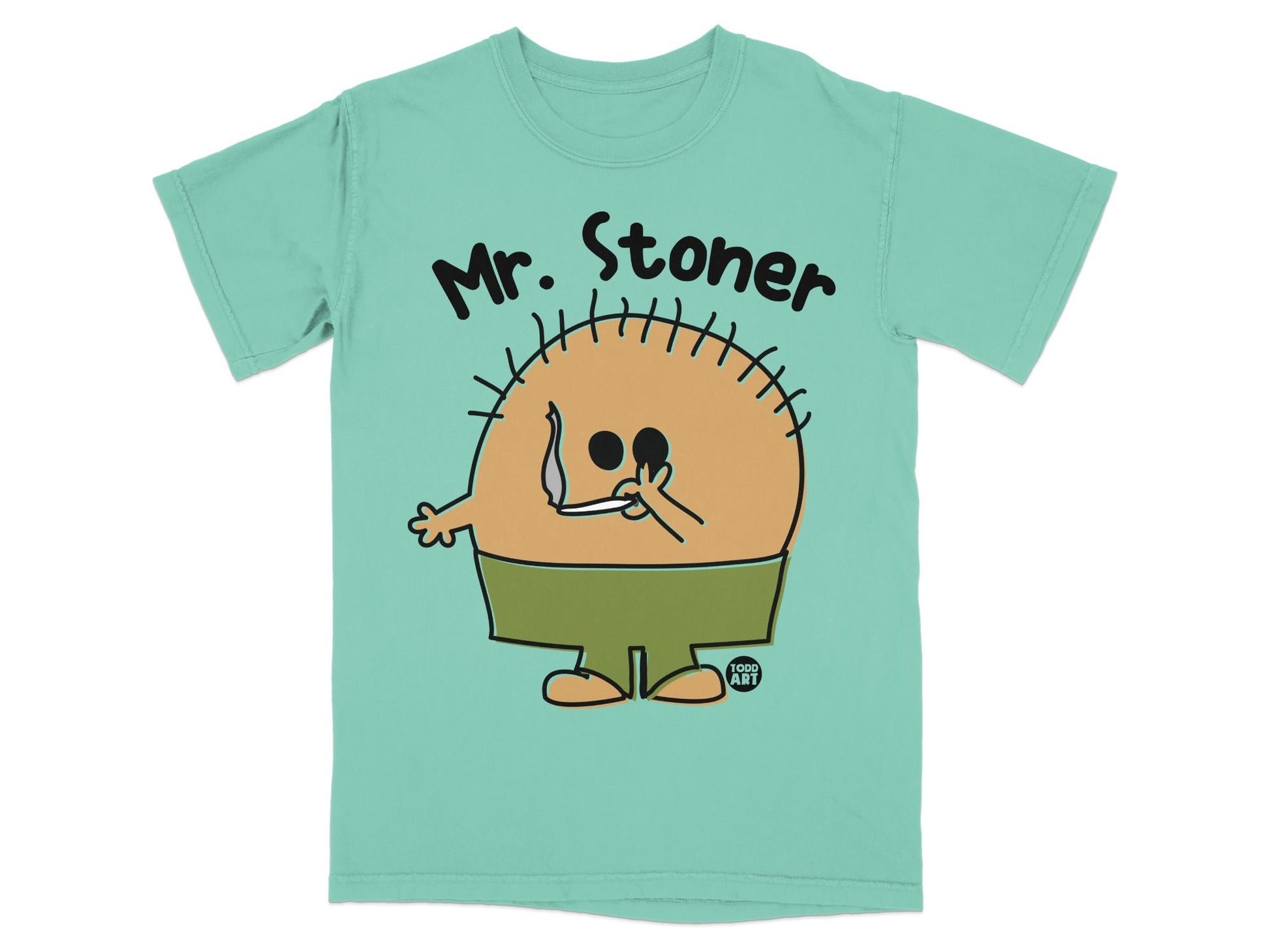 Mr. Stoner Graphic Todd Art Character Shirt