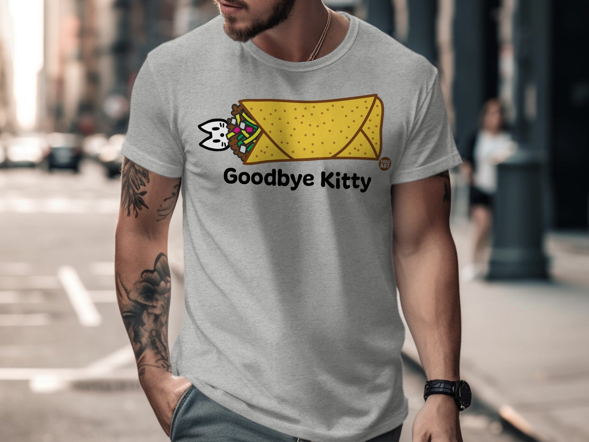 Goodbye Kitty Taco Shirt Graphic Tee Product