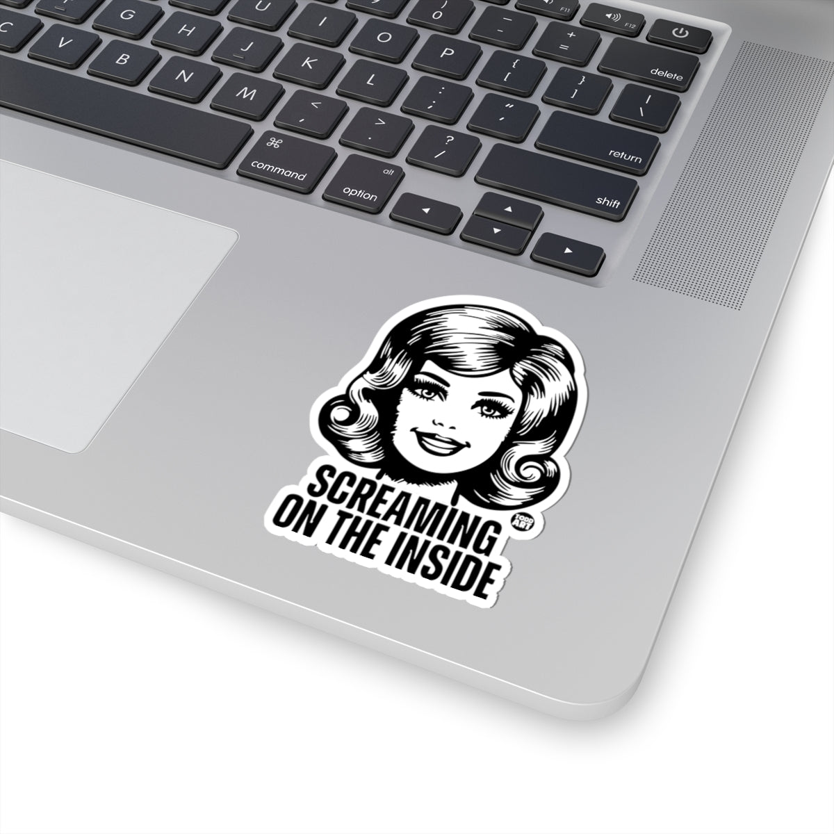 Silent Suffering Todd Art Sticker