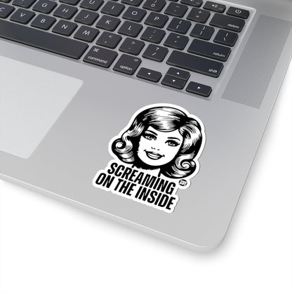 Silent Suffering Todd Art Sticker