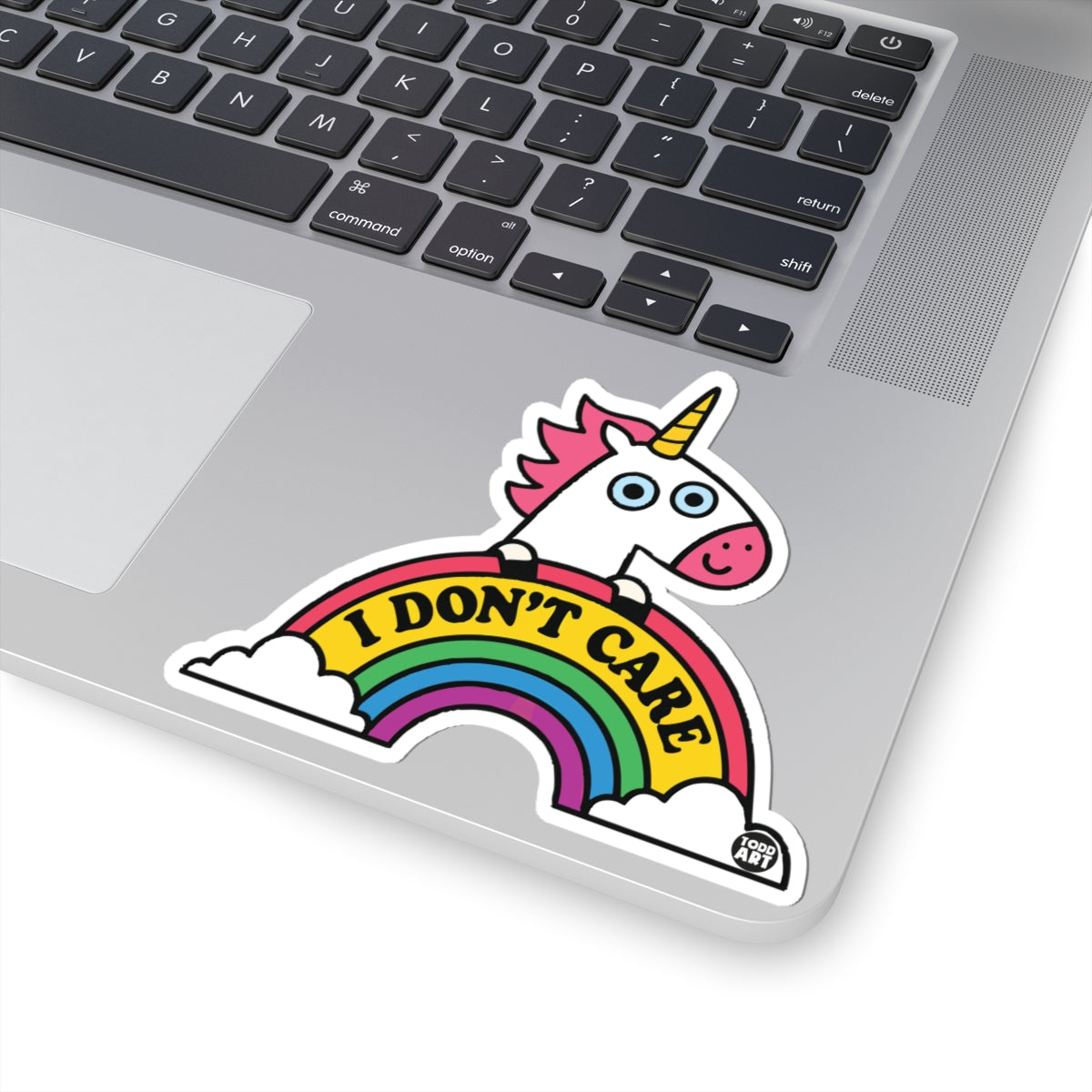 Whimsical UnicornTodd Art Sticker