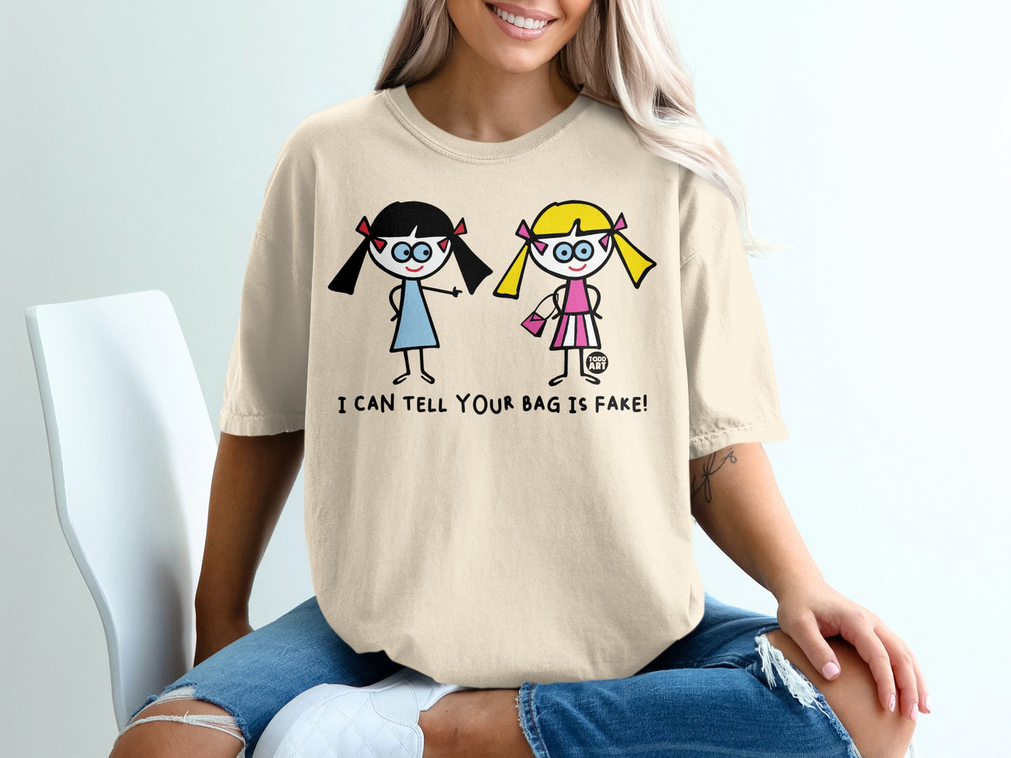 I Can Tell Your Bag Is Fake Graphic Tee Shirt
