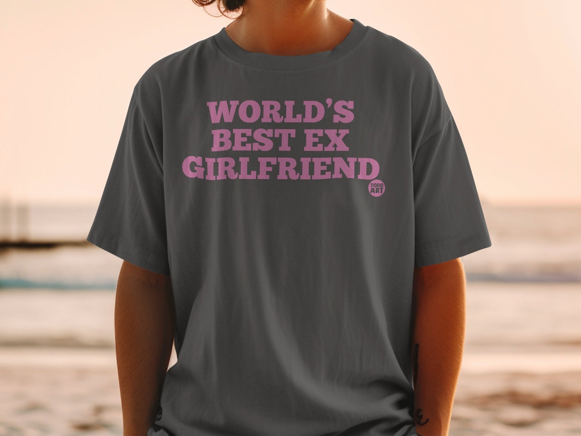 World's Best Ex Girlfriend Graphic Tee Shirt