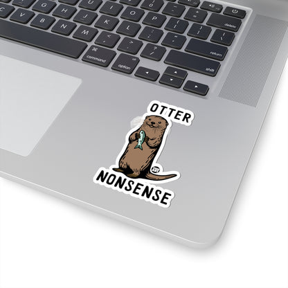 Otter NonsenseTodd Art Sticker