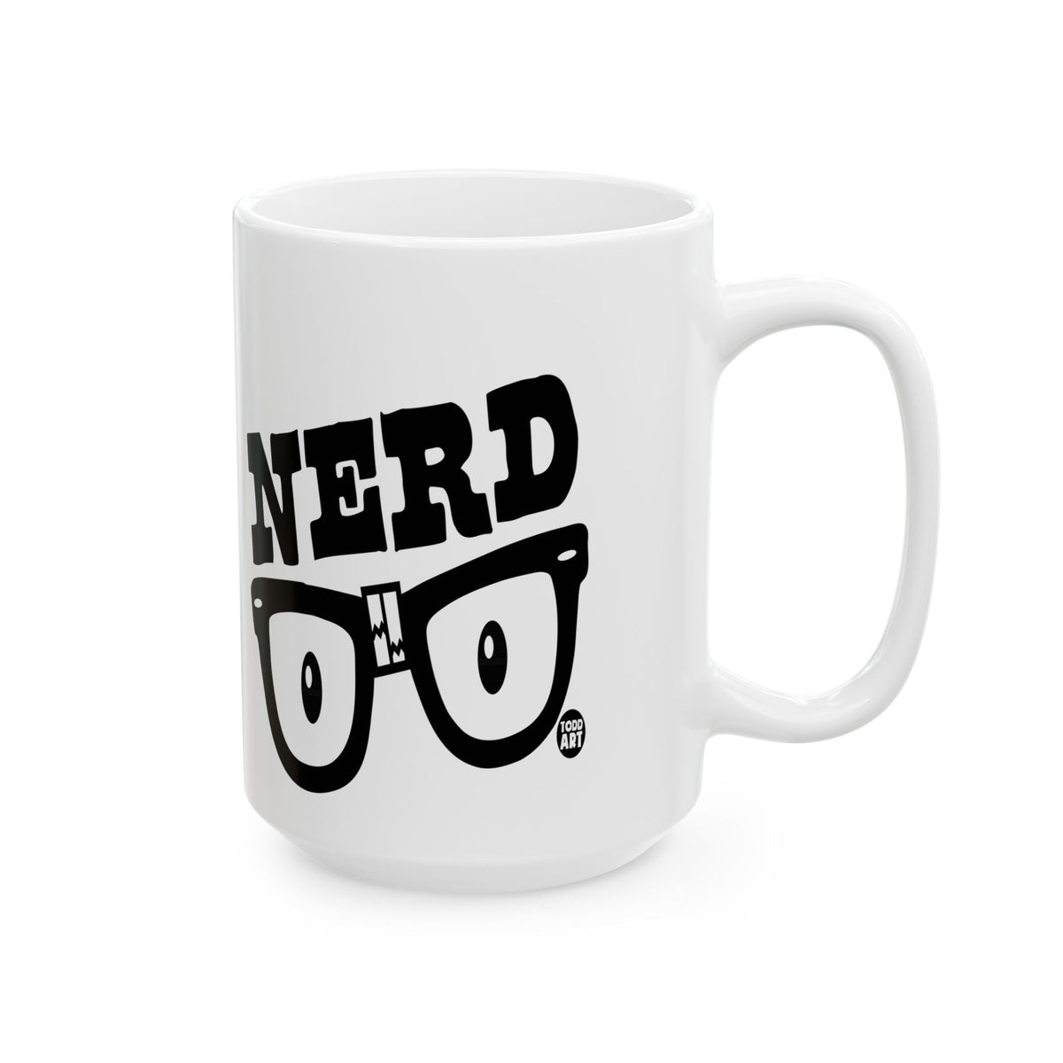 Nerdy Vision Todd Art Mug