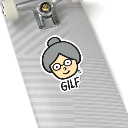 Gilf Todd Art Sticker