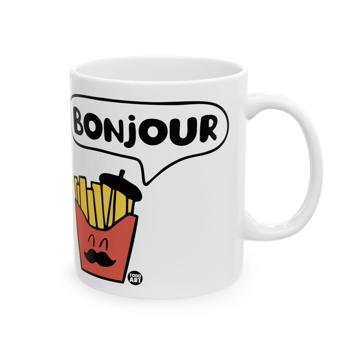 Bonjour Fries Mug