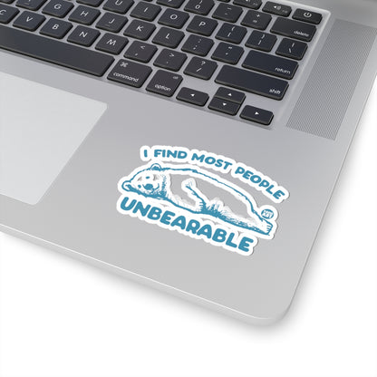 Misanthropic MusingsTodd Art Sticker