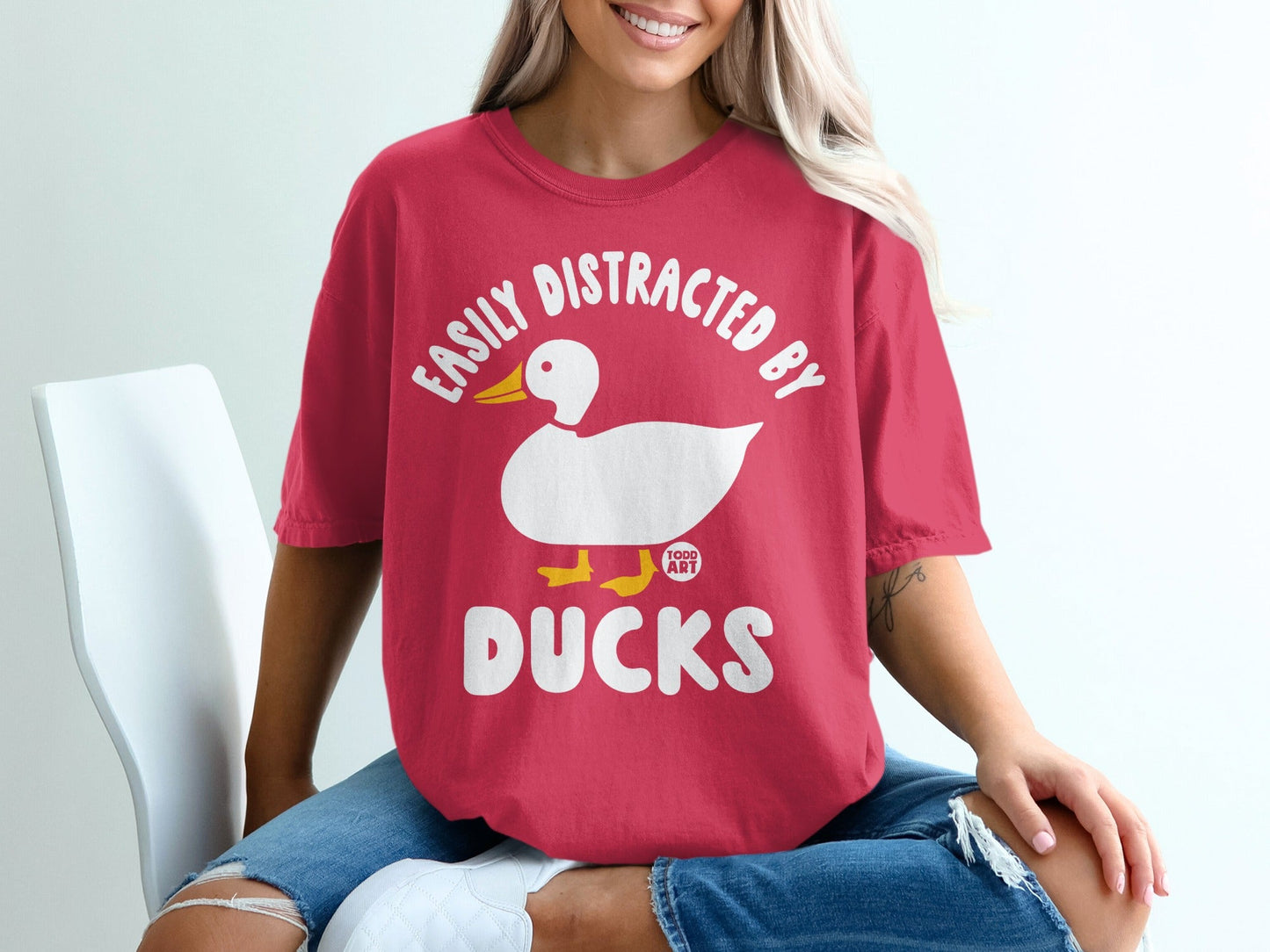 Easily Distracted By Ducks T-Shirts