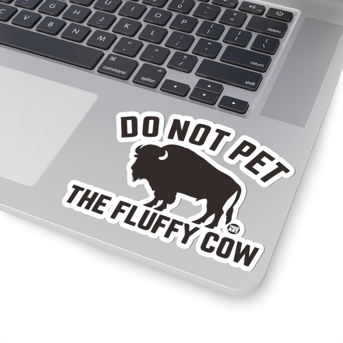 do not pet fluffy cow