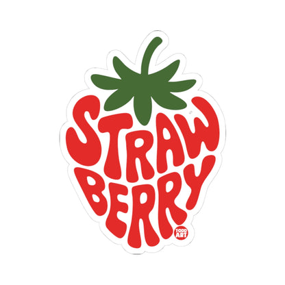 Strawberry Todd Art Sticker