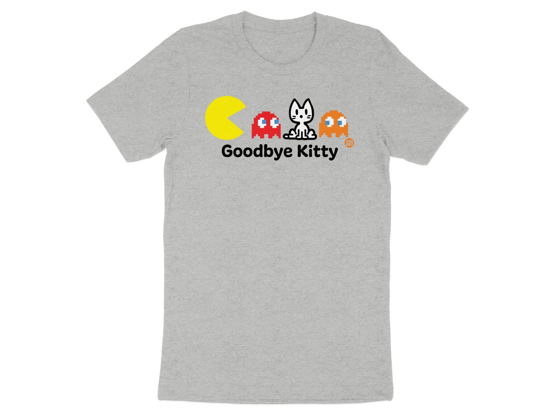 Goodbye Kitty Pac-Man Inspired Graphic T-Shirt