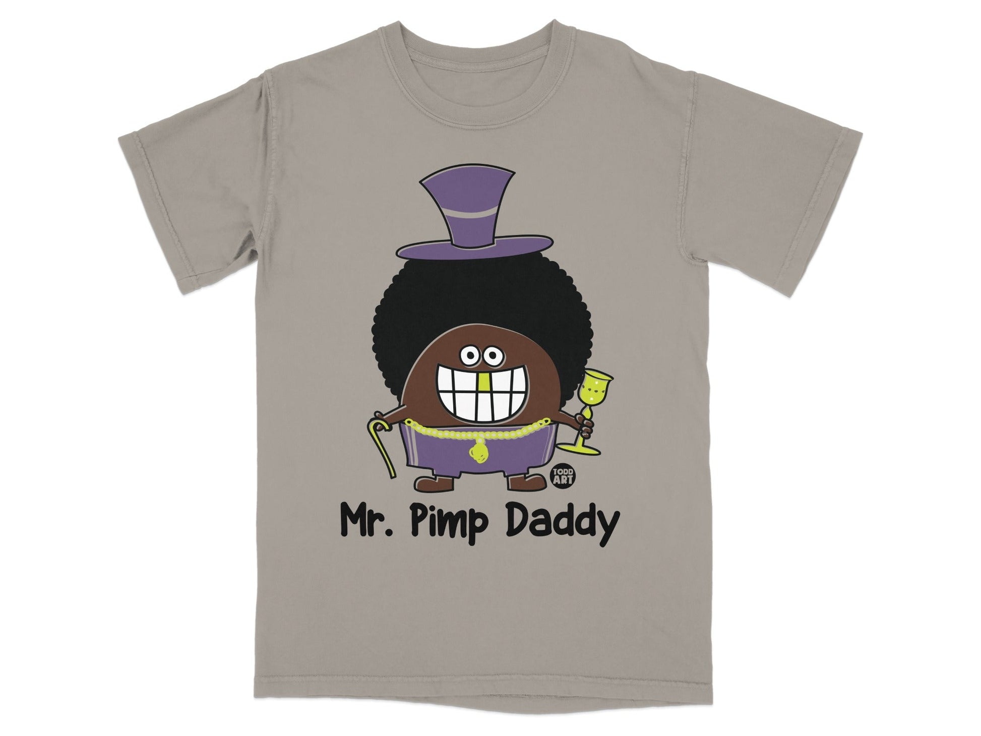 Mr. Pimp Daddy Graphic Tee for Statement-Making Style