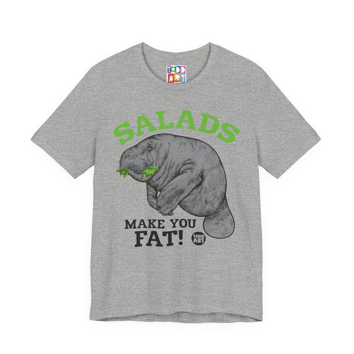 salads-make-you-fat-manatee