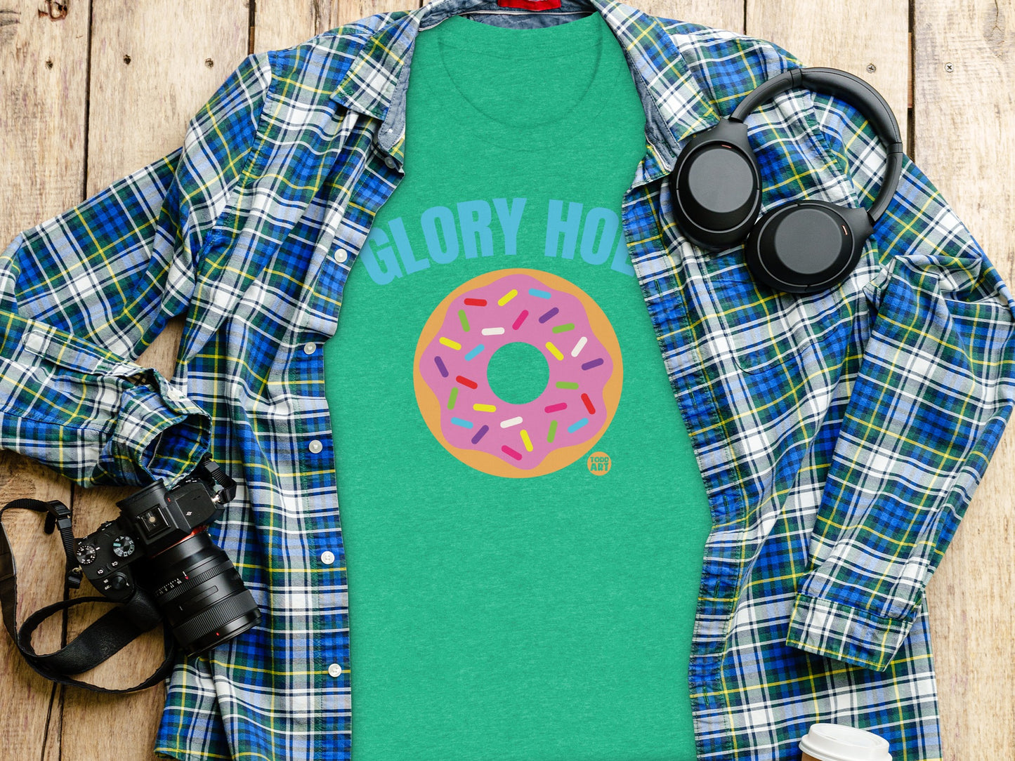 Glory Hole Donut Printed Graphic T-Shirt Product