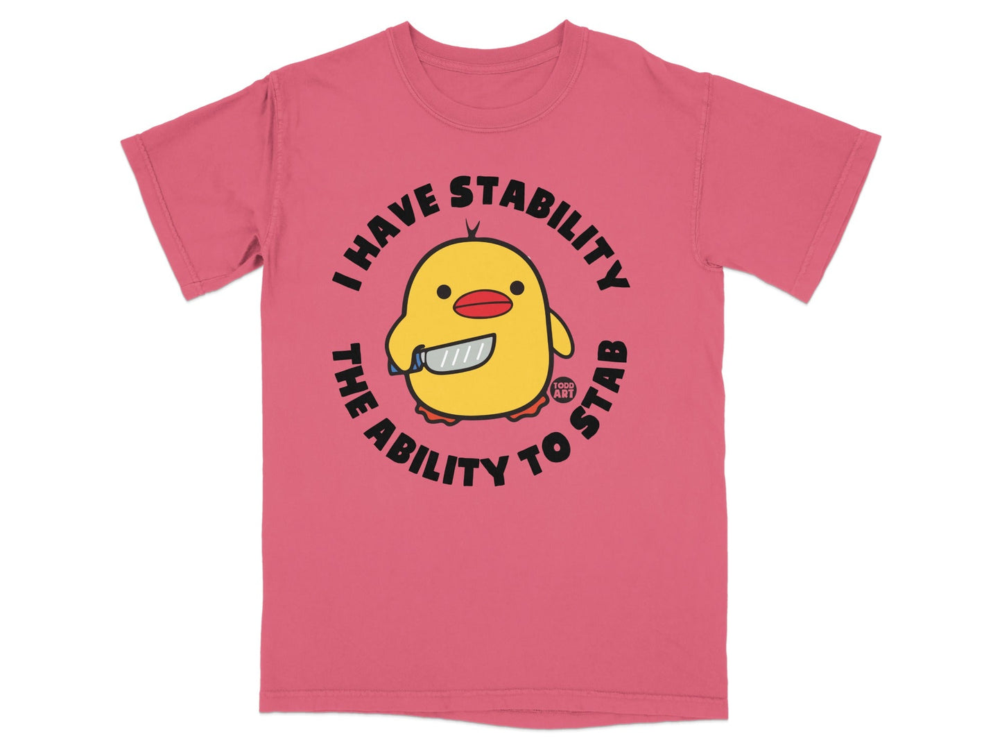 I Have Stability the Ability to Stab Graphic T-Shirt
