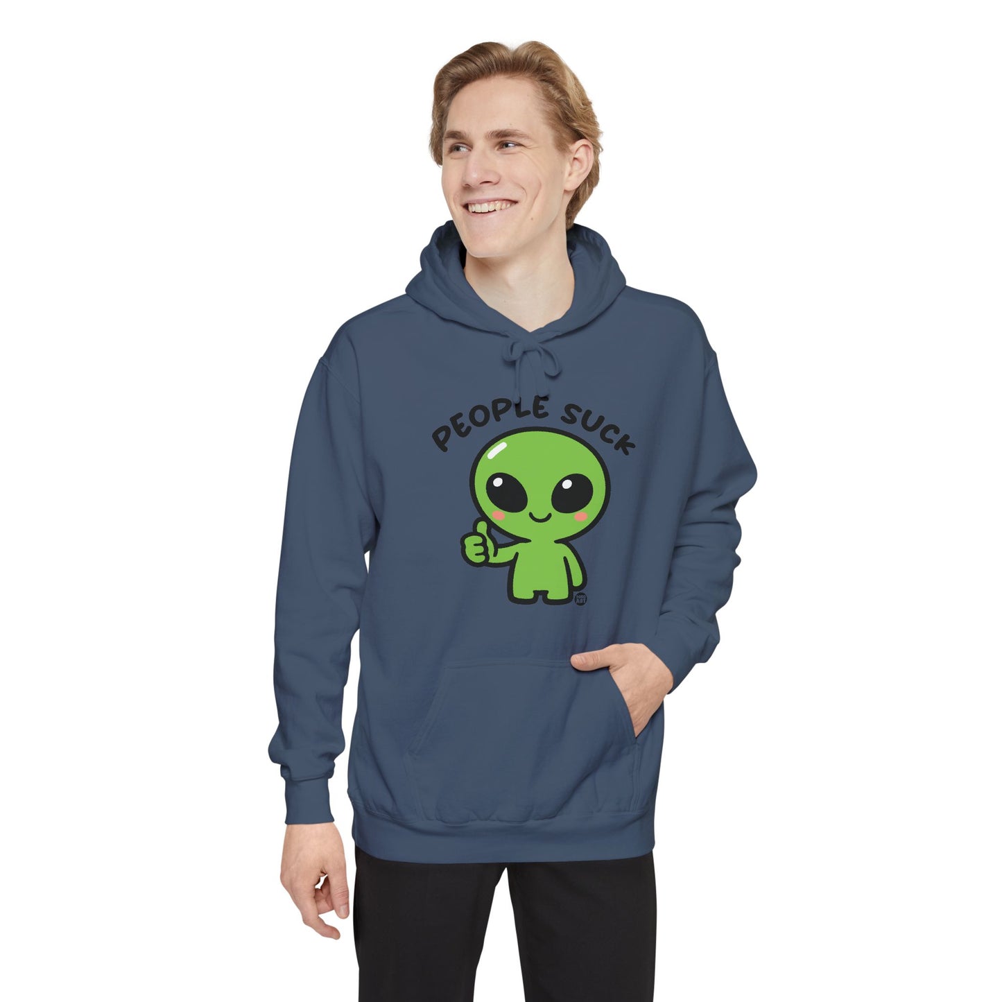 "People Suck"  Alien Hoodie