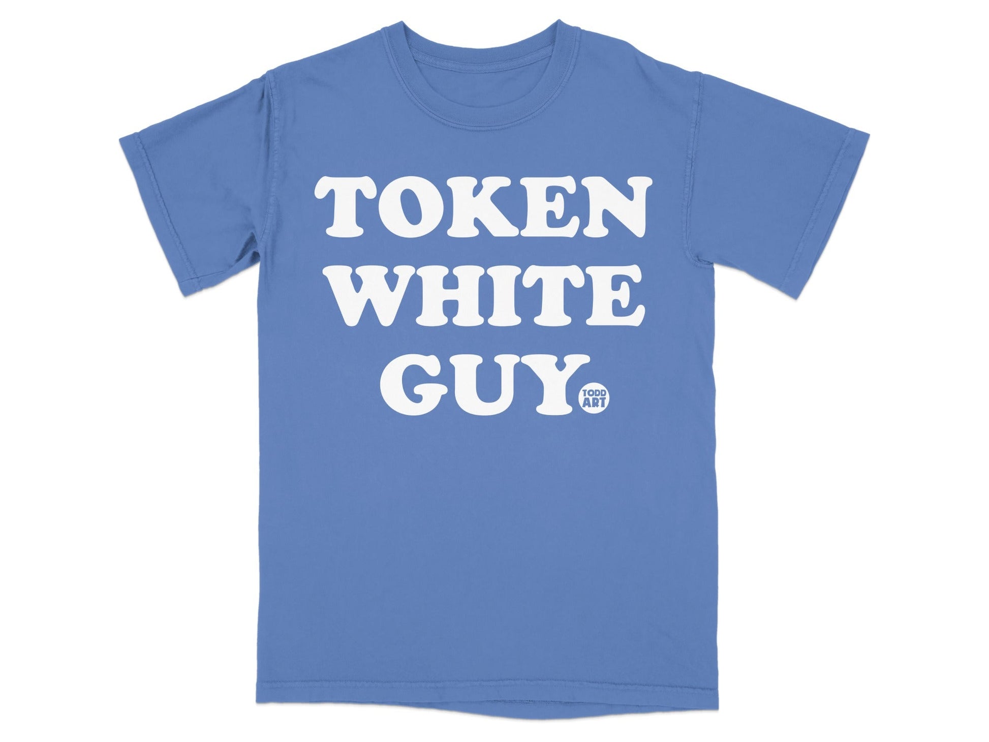 TOKEN WHITE GUY Todd Art T-shirt for Casual Wear