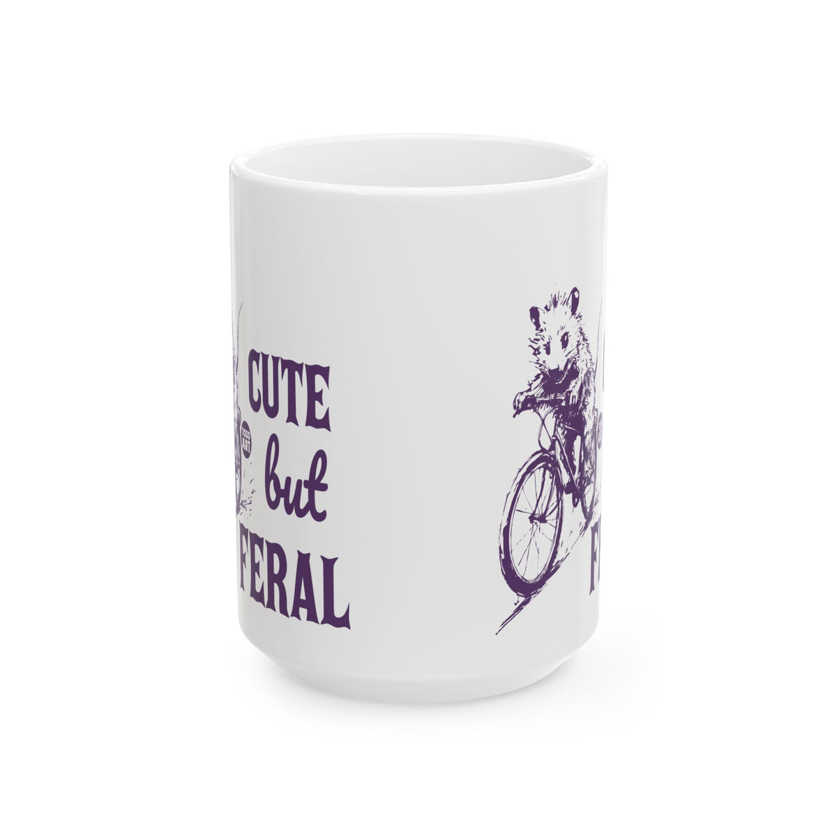 Cute Buff Feral Todd Art Mug
