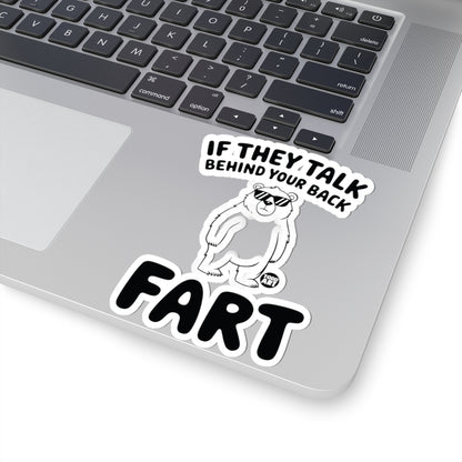 Fart BackTodd Art Sticker