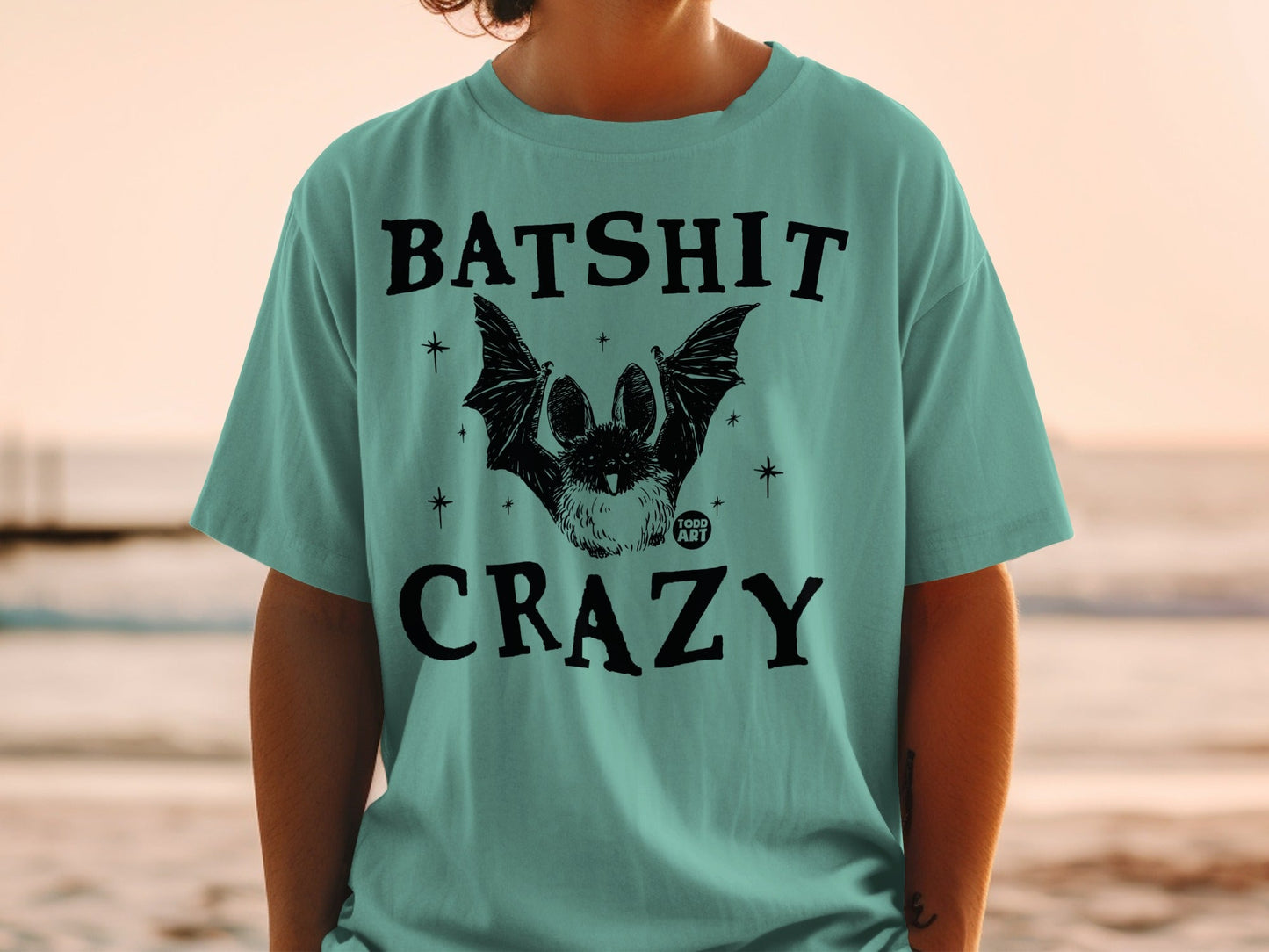 Batshit Crazy Funny Graphic T-Shirt for Unique Style