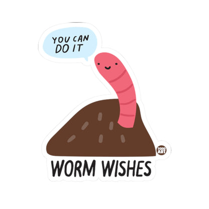Worm WishesTodd Art Sticker