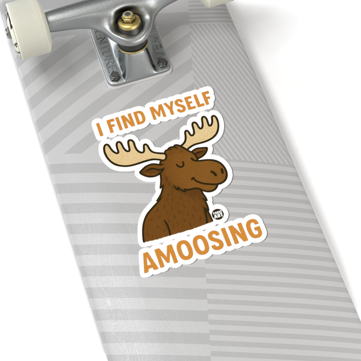Amoosing Self DiscoveryTodd Art Sticker