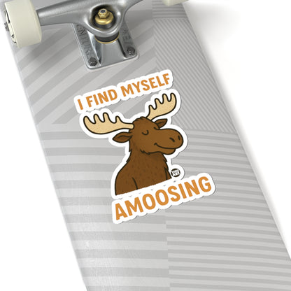 Amoosing Self DiscoveryTodd Art Sticker