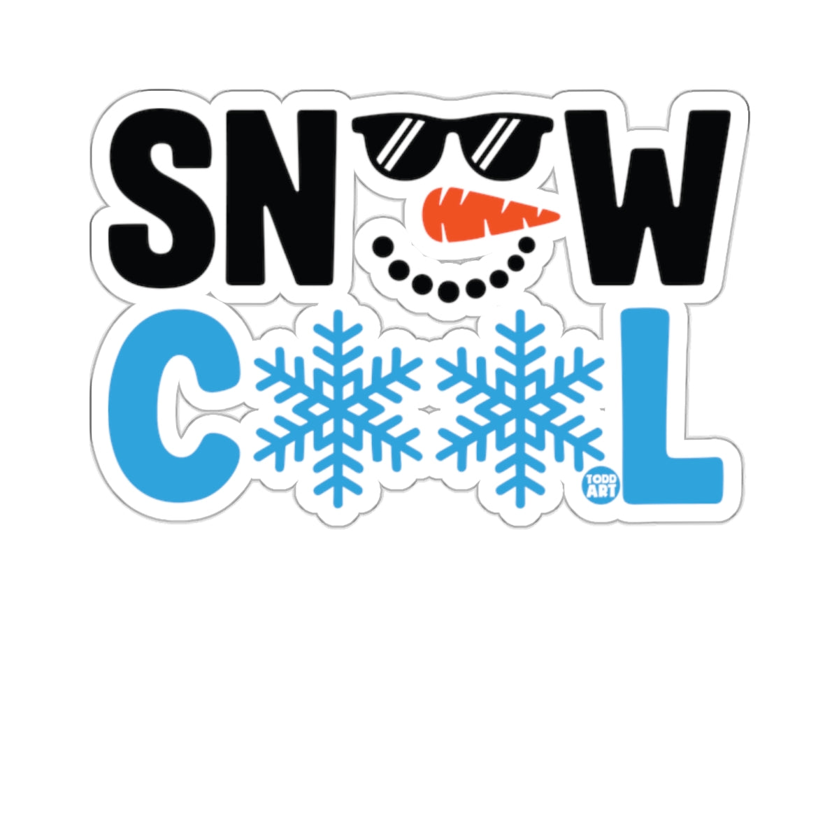 Snow Cool Snowman Face Sunglasses Winter 