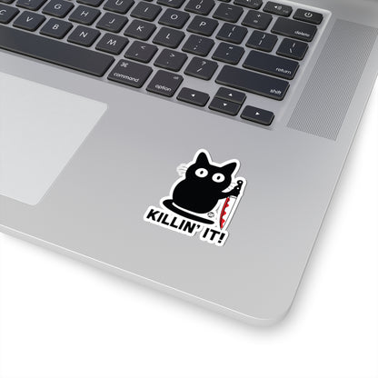 Deadly CuteTodd Art Sticker