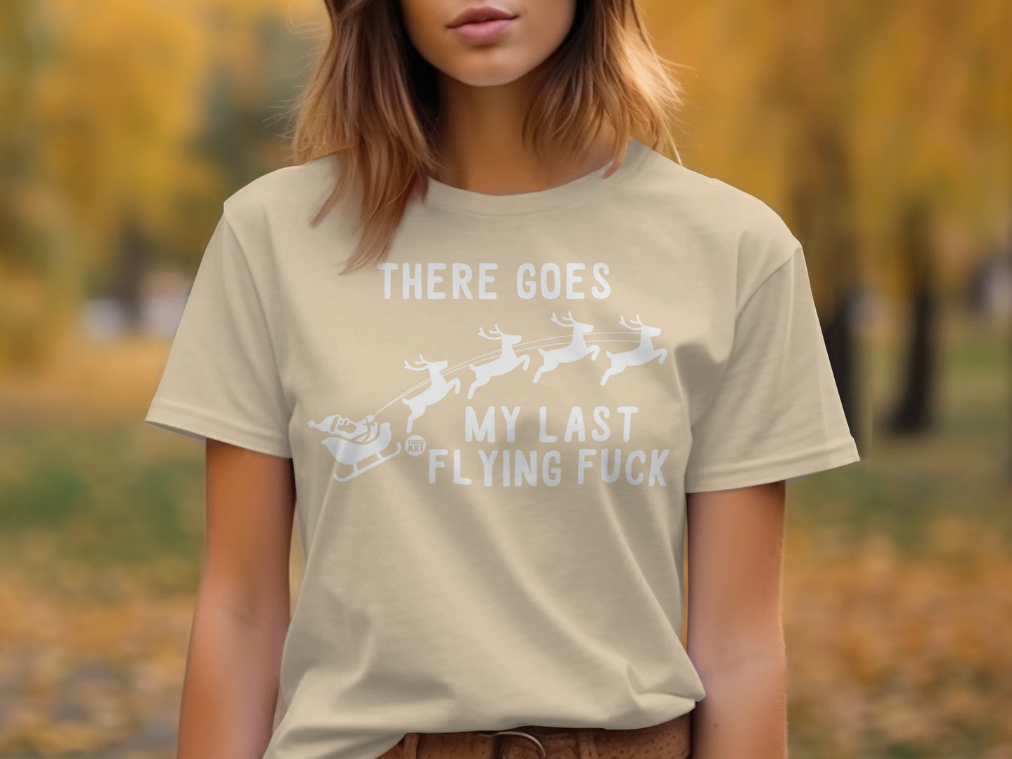 There Goes My Last Flying Fuck Humorous T-shirt